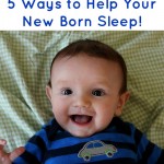 5 Ways to Help Your Newborn Sleep