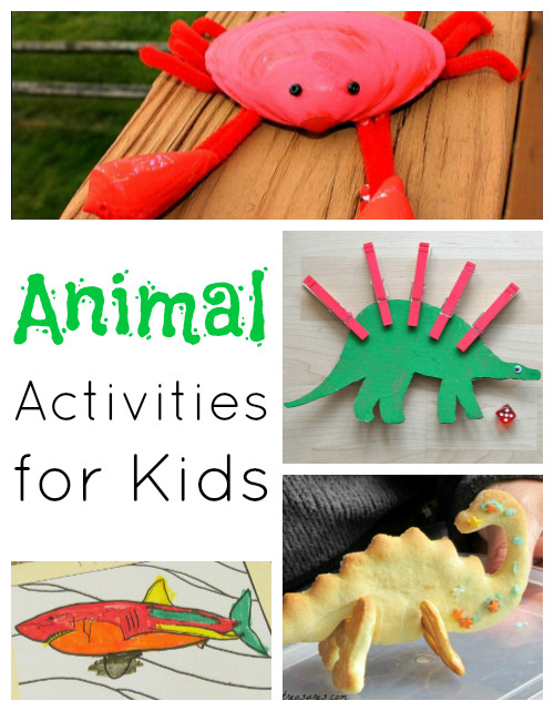 animal activities for kids