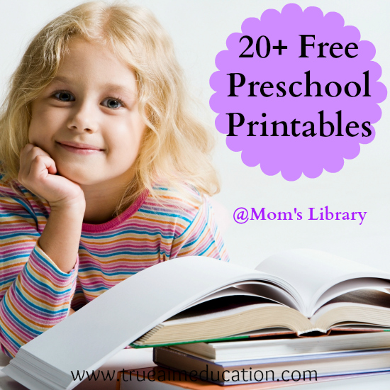 free preschool printables
